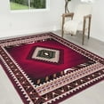 thumbnail image 1 of Handcraft Rugs, Southwestern 5' x 7' Rug Navajo Native American Inspired Modern Faded Tribal Floorcover Area Rugs red Beige and milticolor, 1 of 8