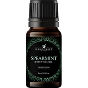 Handcraft Spearmint Essential Oil - 100% Pure and Natural - Premium Therapeutic Essential Oil for Diffuser and Aromatherapy   0.33 Fl Oz