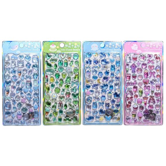 Handcraft Sticker Reusing Tiny Patches for Water Bottle, Notebook, Scrapbooking
