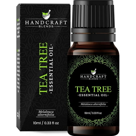 Handcraft Blends Tea Tree Essential Oil - 100% Pure and Natural - Premium Grade Essential Oil for Diffuser and Aromatherapy - 0.33 Fl Oz