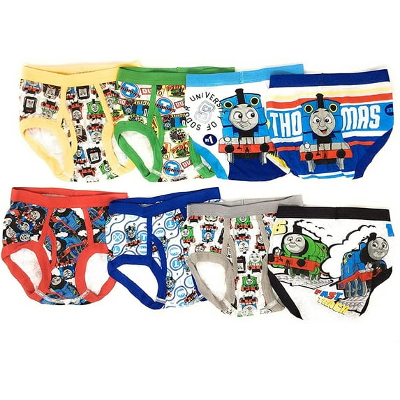 Handcraft Thomas The Train Boys Briefs Value 8-Pack Underwear Sizes 18m-8 Percy