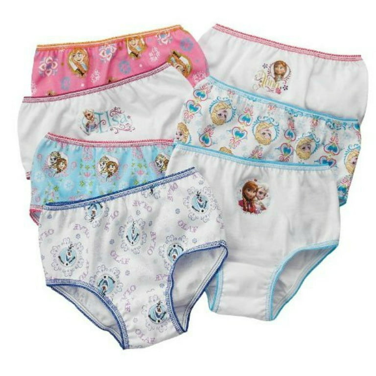 Frozen Toddler Girls Underwear, 6 Pack Sizes 2T-4T