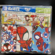Handcraft by Spidey & Amazing Friends Toddler Briefs, 2T/3T, Multicolor 3 Per Pack