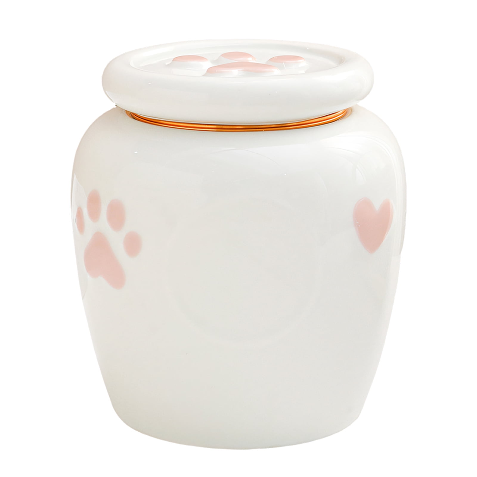 Handcrafte Ceramic Pet Urn Waterproofs for Ashes Memorial Display Home or Garden Suitable