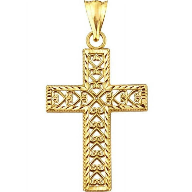 Goldheart 2024 cross pendant