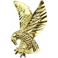 thumbnail image 1 of Handcrafted 10kt Yellow Gold American Eagle Charm Pendant, 1 of 3