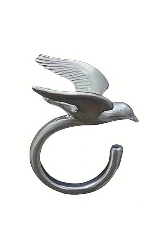 Handcrafted Adjustable Opening Avian Rings Flying Bird Shaped Rings Finger Jewelry For Casual Or Formal Occasions