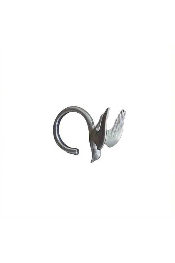 Handcrafted Adjustable Opening Avian Rings Flying Bird Shaped Rings Finger Jewelry For Casual Or Formal Occasions