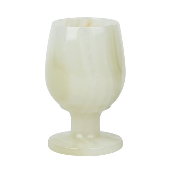 Handcrafted Afghan Jade Wine Glass Natural Stone Wine Cups Afghan Jade Material Mug Suitable for Home Decor and Parties