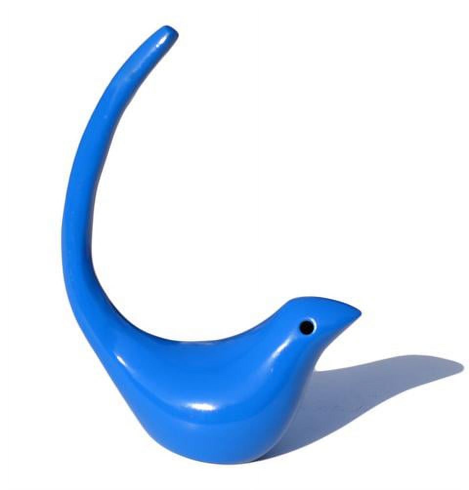 Handcrafted Bird Ring Holder for Jewelry (Blue)
