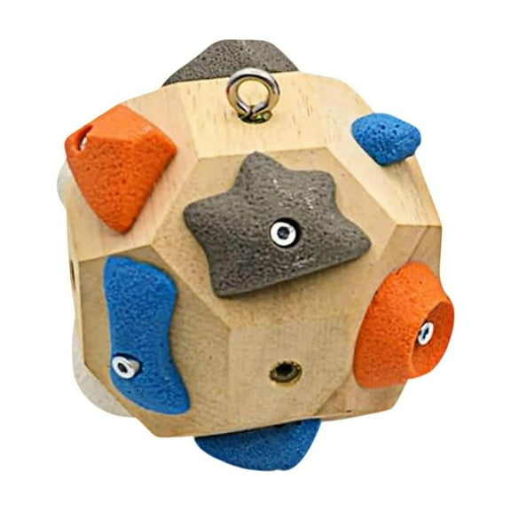 Handcrafted Boulder Block - Build Strength and Precision, Boulder Ball 3D Climbing Ball Rock Climbing Training Balls for Take It Out Anytime, Anywhere to Simulate Rock Climbing