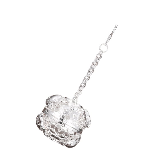 Handcrafted Brass Aromas Ball with Chain Antique Hollowout Incenses Burners