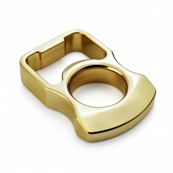 Handcrafted Brass Beer Bottle Opener Heavy-Duty Copper Bottle Opener for Beer, Soda & Beverage Caps