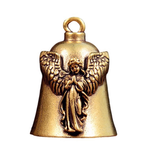 Antique Polished Brass Decorative Bells Ideal For Keychains Bag Charm And Relaxation Gifts