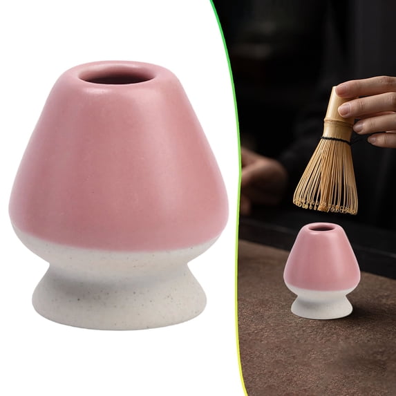 Handcrafted Ceramic Matcha Whisk Holder Stand – Stylish Japanese Tea Chasen Rack, Elegant Display for Kitchen or Tea Ceremony, Gift for Tea Enthusiasts