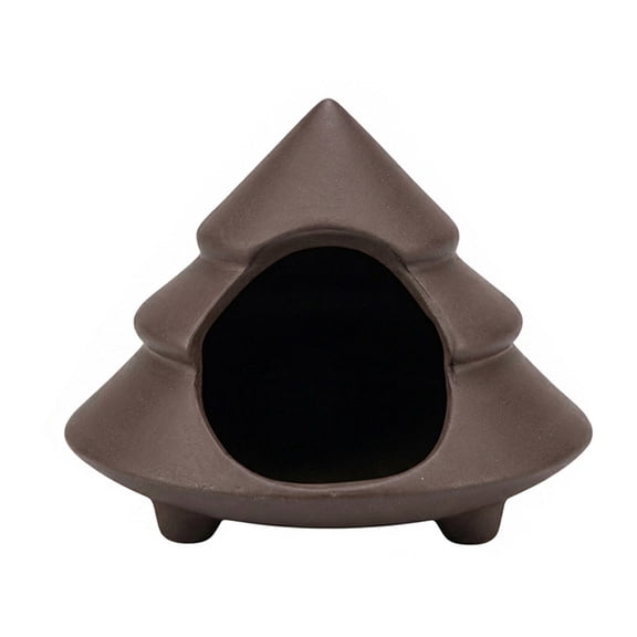 Handcrafted Ceramic Palo Santo Incense Burner with Chimney, Wood Stick and Cone Censer for Home Decor and Gifting