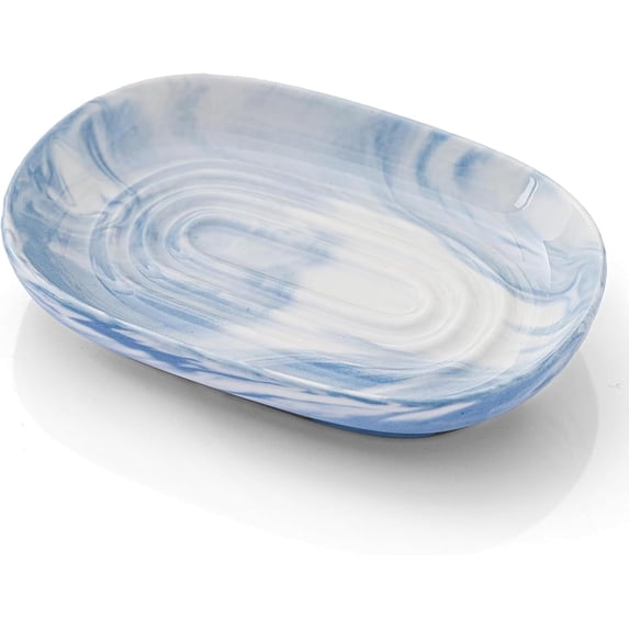 Yardley London Ceramic Blue Soap Dish Holder