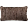 thumbnail image 1 of PILLOWPIA Chindi Lumbar Pillow Cover – 14"x24"| Boho Style Throw Pillow for Sofa, Loveseat, or Living Room Décor – Wenge, 1 of 9