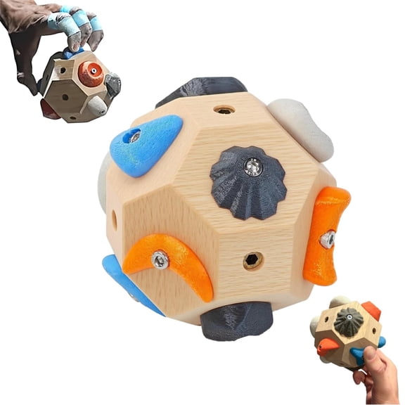 Handcrafted Climbing Blocks,Boulder Block for Climbers, Finger Strengthener & Grip Trainer for Rock Climbers, Bouldering Training Tool - Ideal Gift for Beginners & Professionals