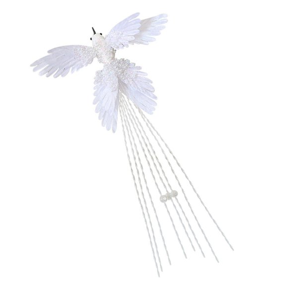 Handcrafted Cloth Hummingbird Embellishment Quick DIY Festival Interior Design