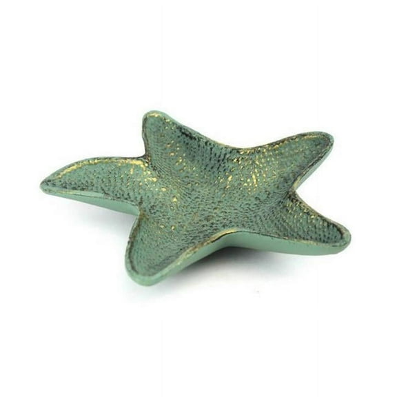 Handcrafted Decor K-1290-bronze Antique Bronze Cast Iron Starfish Decorative Bowl- 8 in.