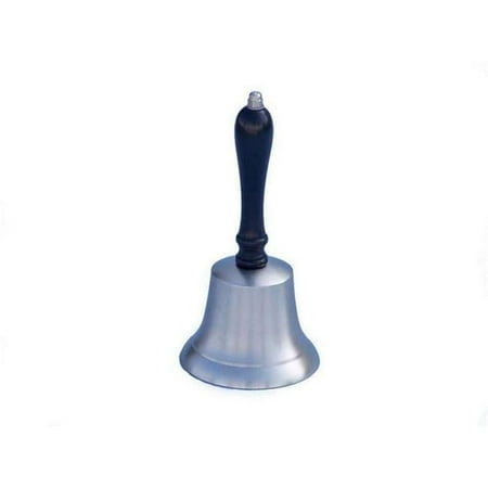 Handcrafted Decor Bl-2015-BN Brushed Nickel Hand Bell- 9 in.