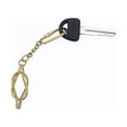 thumbnail image 1 of Handcrafted Decor K-281-brass Brass Knot Key Chain, 5 in., 1 of 1