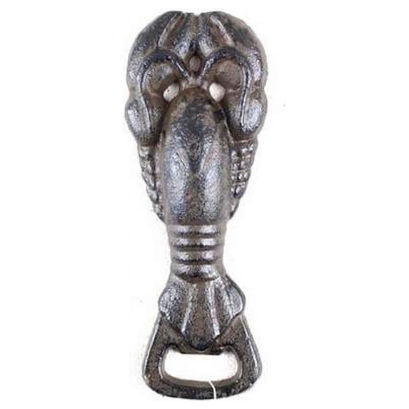 Handcrafted Decor K-739-cast iron Cast Iron Lobster Bottle Opener, 6 in.