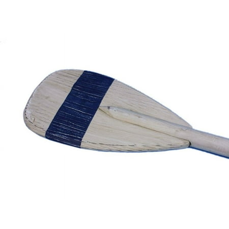 Handcrafted Decor Paddle-36-202 Wooden King Harbor Decorative Rowing Boat Paddle with Hooks- 36 in.