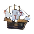 thumbnail image 1 of Handcrafted Decor  Wooden Santa Maria Tall Model Ship Magnet- 4 in., 1 of 2