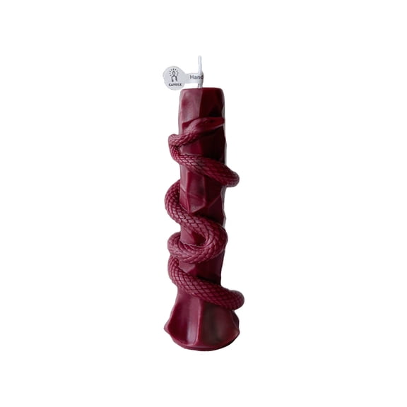 Handcrafted Decorative Candle Unique Spiral Rope Design Long Lasting Burn Time for Home Office Events Gift
