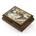 thumbnail image 1 of Handcrafted Ercolano Music Box Featuring "Harmonic Duet" by Lena Liu - A Time For Us (Romeo £ Juliet), 1 of 2