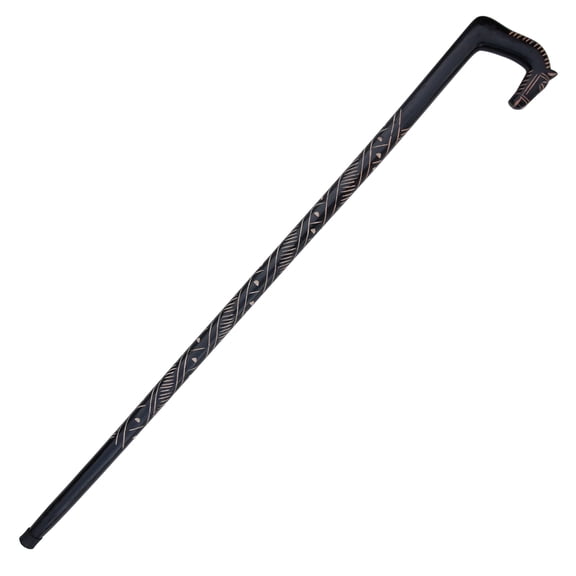 Handcrafted Eucalyptus Friesian Stud Walking Cane
