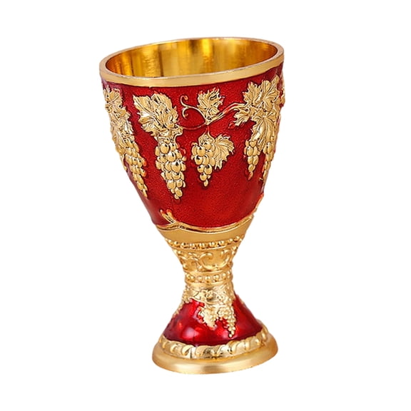 Handcrafted European Styles Alloy Chalices Traditional Barwares Accessory For Elegant Table Setting And Event