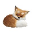 thumbnail image 1 of Handcrafted Fox Figurine Detailed Animal Model Home Decor Sculpture Creative Gift for Wildlife Lovers Desktop Ornament Realistic Fox Statue for Office Study, 1 of 6