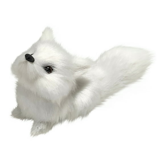 Handcrafted Fox Ornament Model With Detailed Craftsmanship, Creative Sculpture For Gift Giving, Home Decoration And Collection