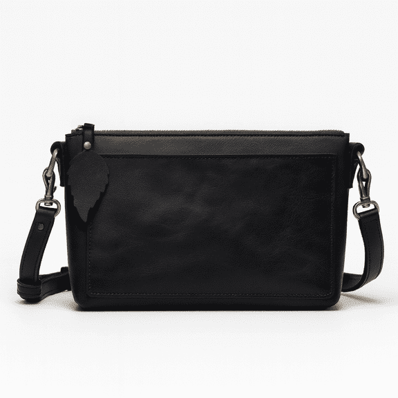 Handcrafted Full-Grain Leather Vina Crossbody Bag