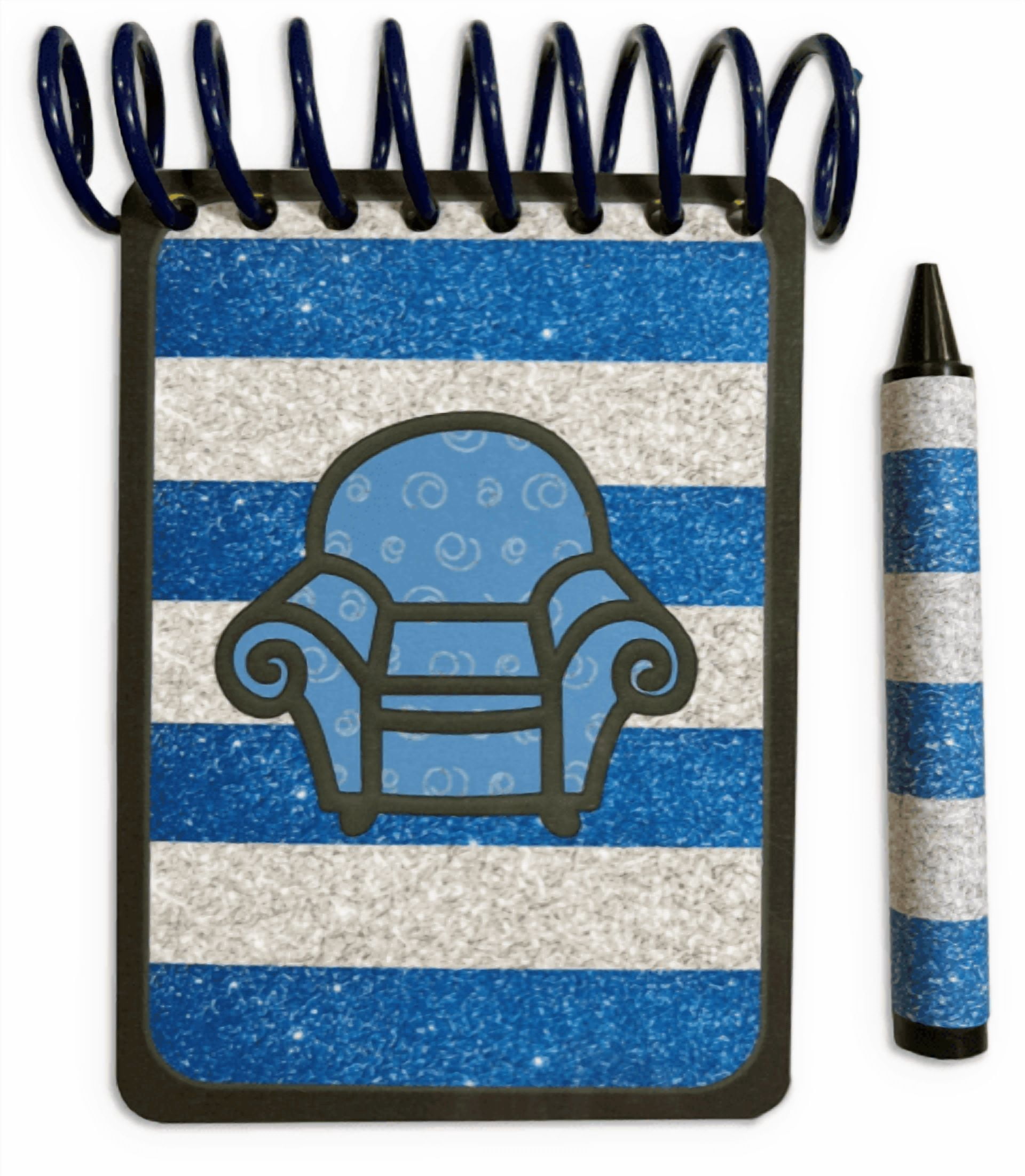 Handcrafted HANUKKAH Handy Dandy Notebook