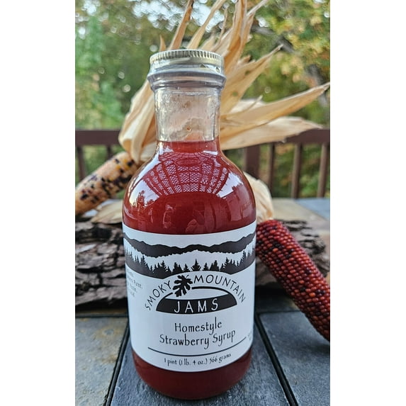 Handcrafted Homestyle Strawberry Syrup