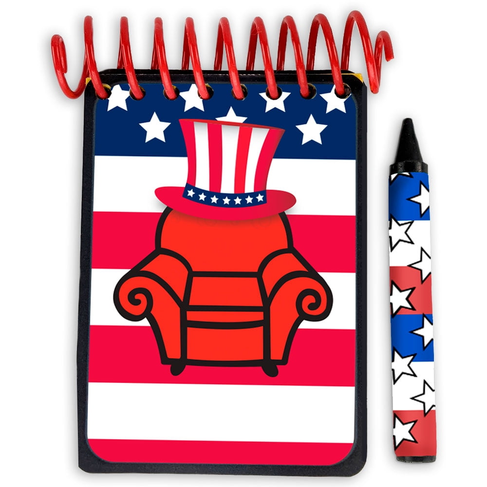 Handcrafted Independence Day (4th of July) Handy Dandy Notebook
