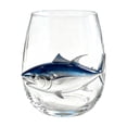 thumbnail image 1 of Handcrafted Marine Animal Themed Glass Cup, Octopuses Stemless Wine Glasses, Handcrafted Marine Animal Bar Glass, Coastal Home Decor Gift for Ocean Lovers (#031), 1 of 7