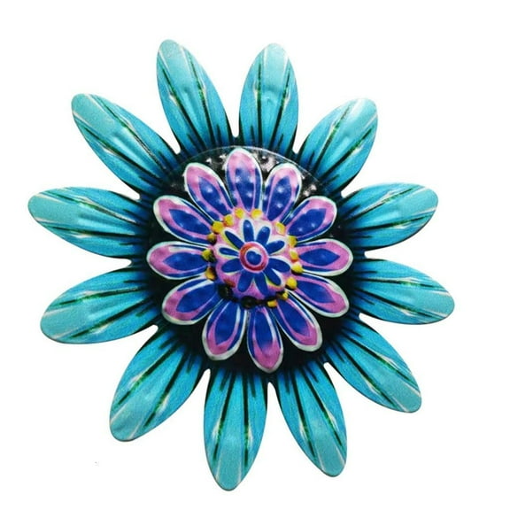 Handcrafted Metal blossom Wall Art Decorative Metal Piece Iron Flower Wall Hangers