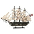 thumbnail image 1 of Handcrafted Model Ships R-Constitution 20 - Rico 24 in. Wooden Rustic USS Constitution Tall Model Ship, 1 of 1