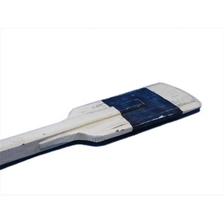 Handcrafted Model Ships 36-303 Wooden Rustic King Harbor Rowing Oar With Hooks 36 in.