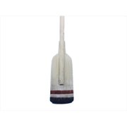 Handcrafted Model Ships Oar 50 - 512-Hooks Wooden Bristol Squared Rowing Oar With Hooks 50 in. Decorative Accent