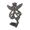 thumbnail image 1 of Handcrafted Model Ships K-9921-cast-iron 6.5 x 1.5 x 4 in. Cast Iron Butterfly on a Branch Decorative Metal Wall Hooks, 1 of 2