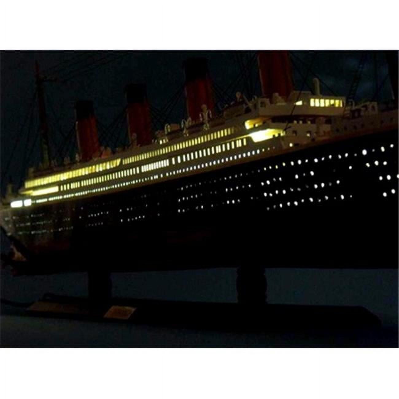 Handcrafted Model Ships Britannic40-Lights RMS Britannic Limited 40 in ...