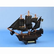 Handcrafted Model Ships Adventure Galley-7 Captain Kidds Adventure Galley 7 in. Decorative Model Pirate Ships