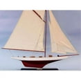 thumbnail image 1 of Handcrafted Model Ships Columbia 42 Columbia 45 in. Decorative Sail Boat, 1 of 1