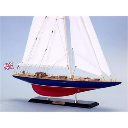 Handcrafted Model Ships D0304 Endeavour Limited 27 in. Decorative Sail Boat